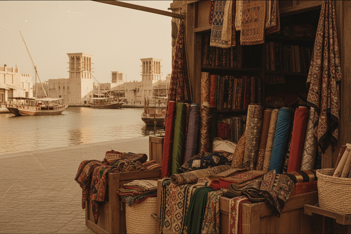 Vintage UAE Heritage Scene